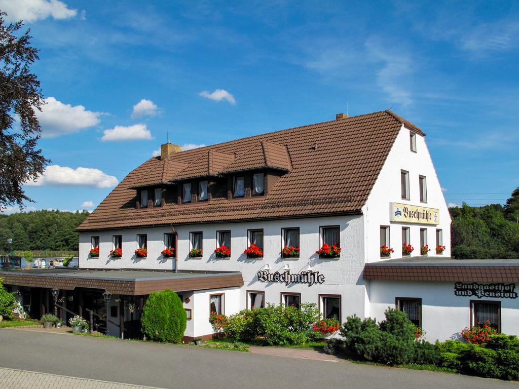 Pension Buschmuehle Ohorn Exterior foto